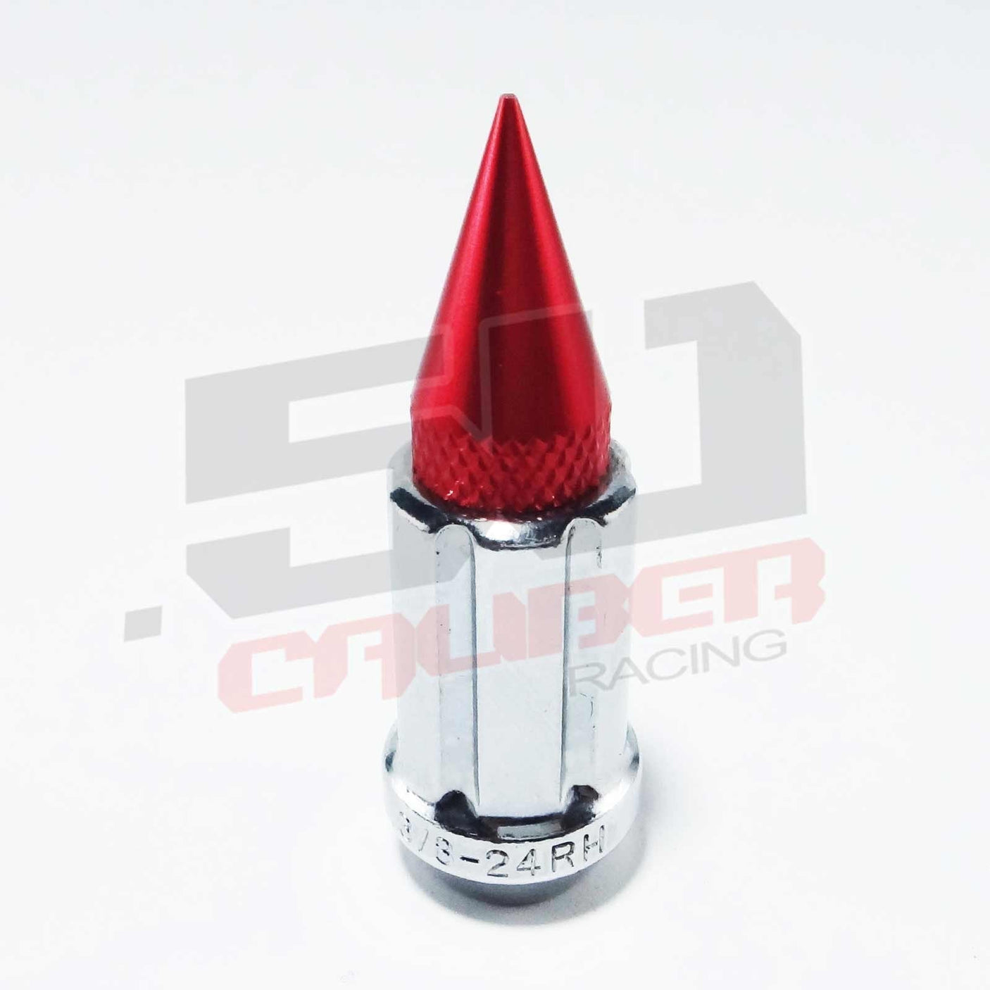 3/8 x 24 Chrome Spiked Lug Nuts - 16 Pack