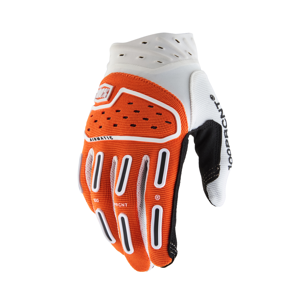 100% Airmatic 2 Riding Gloves - Orange, Small