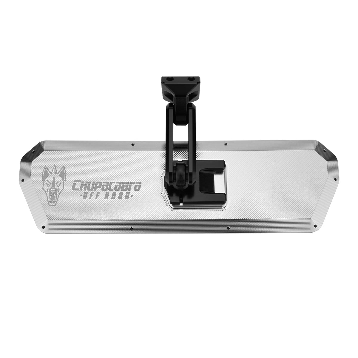 Super DELUXE 11” Offroad UTV Center Rearview Mirror - Wide Field of Vision + Adjustable Dual Mounting (2024)