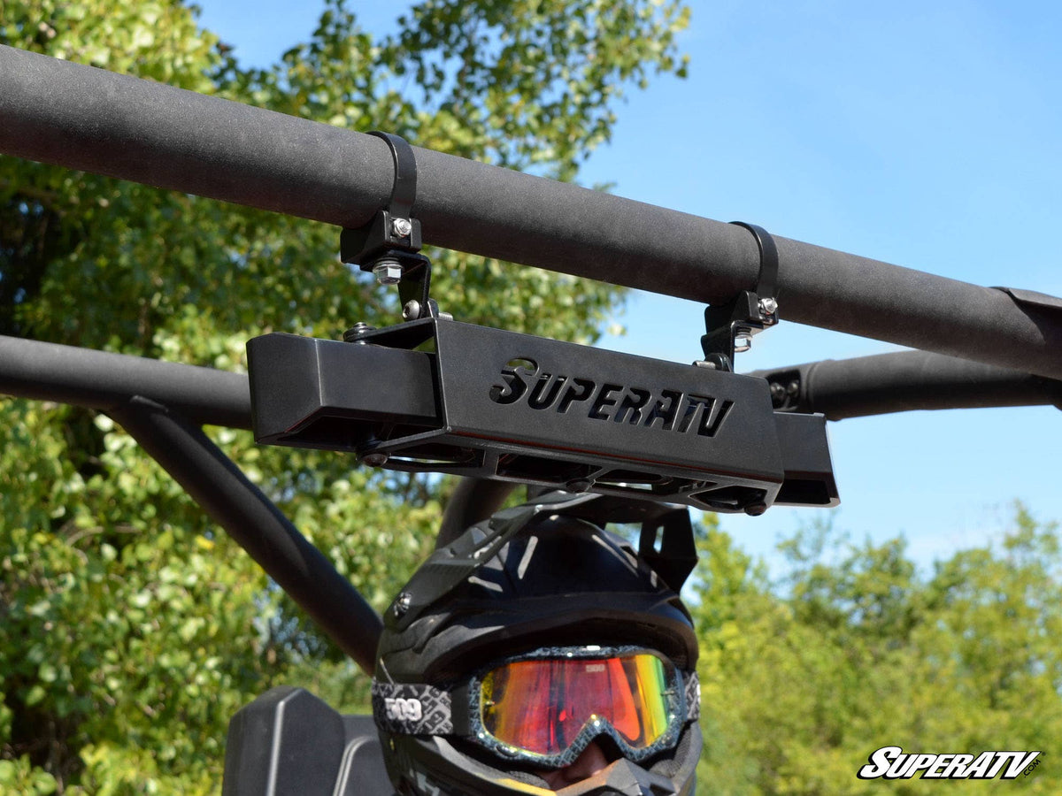 Photo of SuperATV 3 Panel Rear View Mirror with 1.75" Clamps by SuperATV - Premium Mirrors for UTVs / Side by Sides