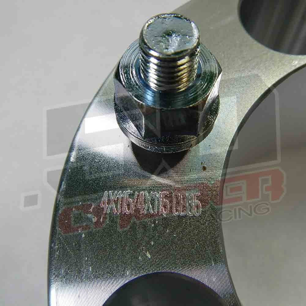50 Caliber Racing 4x115 Wheel Spacer 10x1.25mm Stud - 1" Thickness