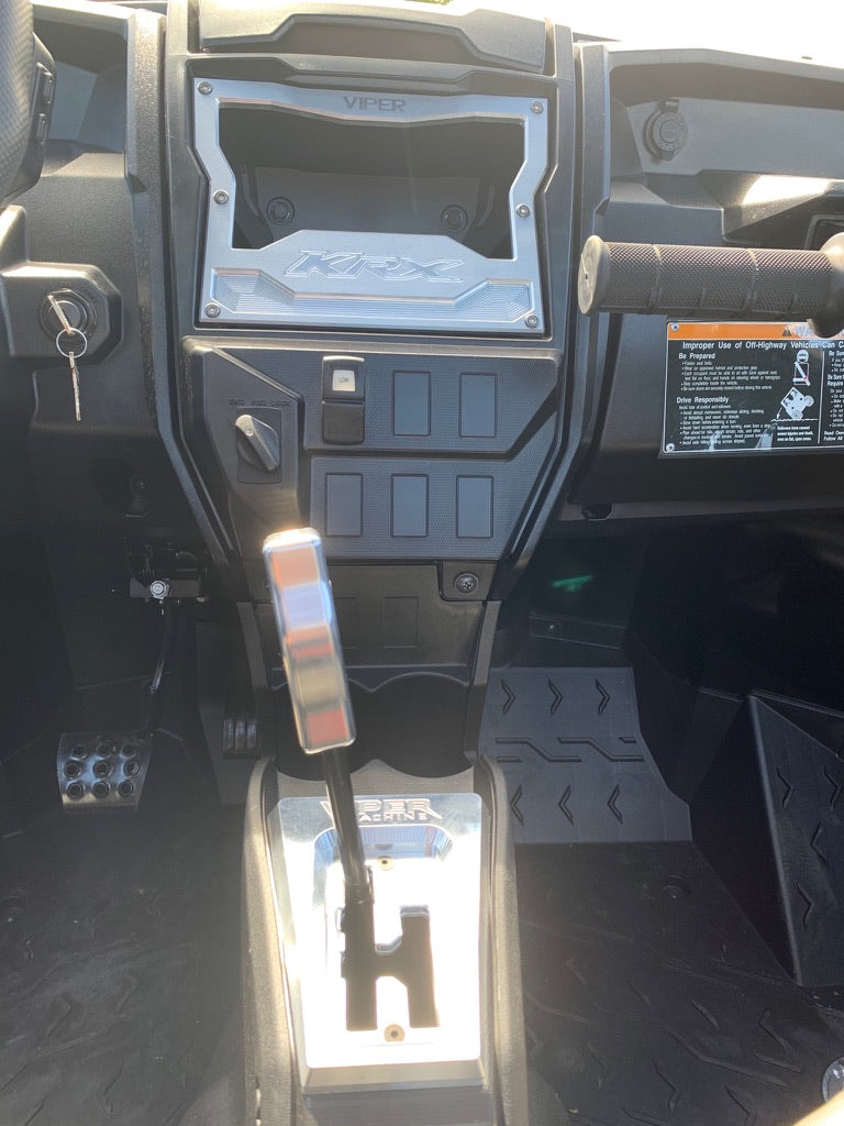 Photo of KRX 1000 Billet Dash Bezel (Standard) by Viper Machine - Premium for UTVs / Side by Sides