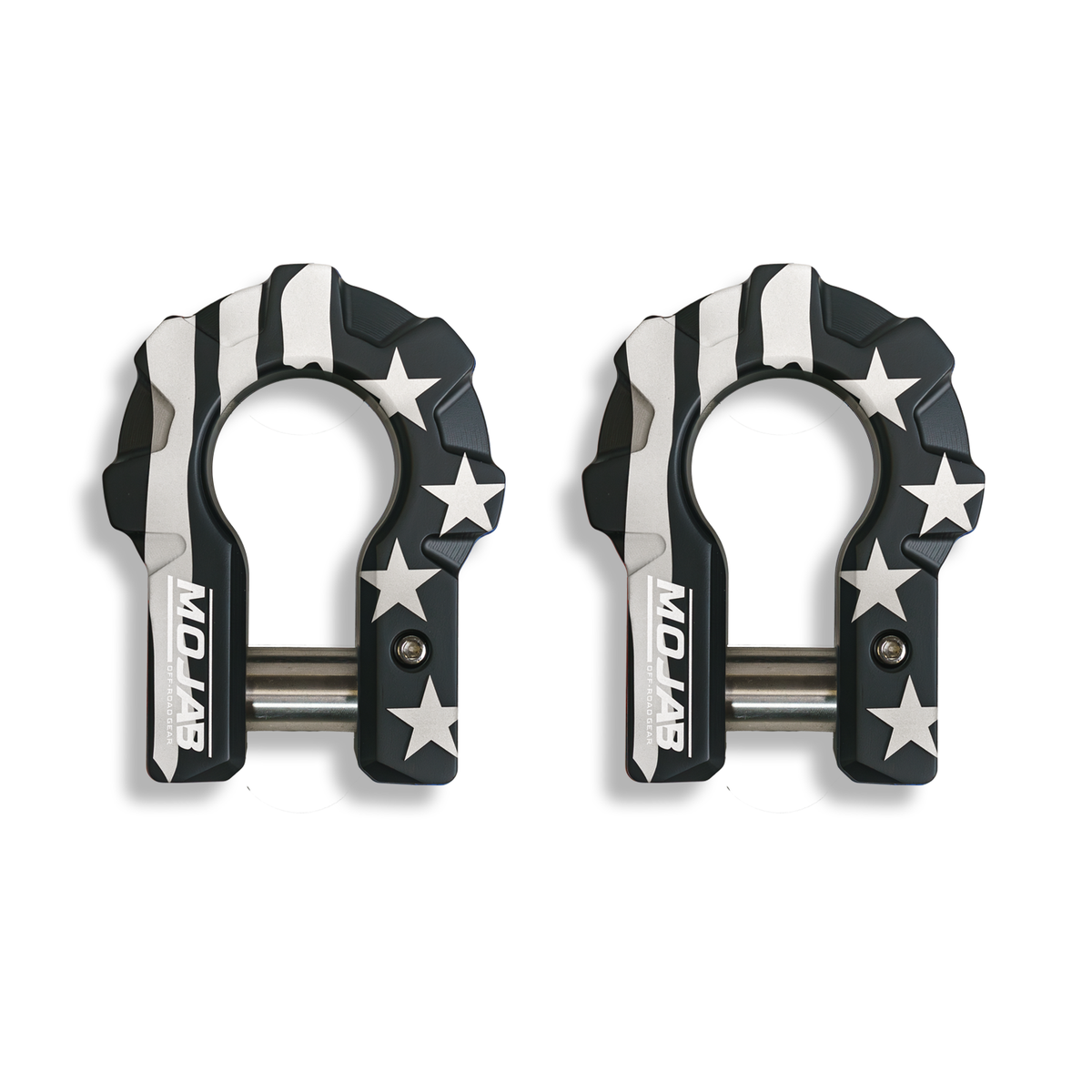 3/4-Inch Aluminum D-Shackle Set - 9 Ton
