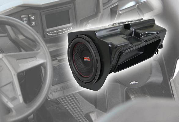 Photo of SSV Works - 2014-2023 Polaris RZR Glove-Box 10" Subwoofer Enclosure by SSV Works - Premium for UTVs / Side by Sides