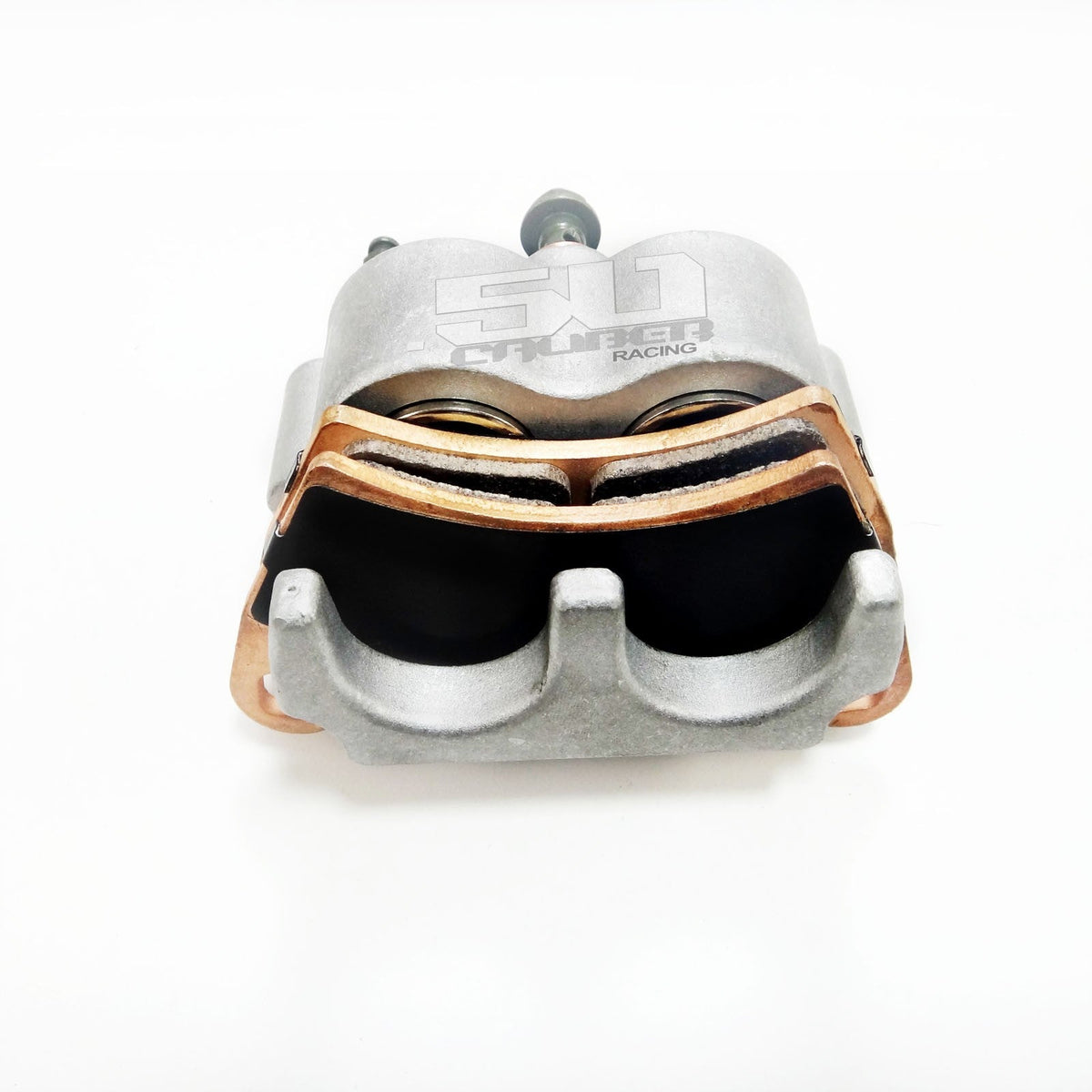 Replacement Dual Piston Brake Caliper with Pads for Polaris RZR image 2
