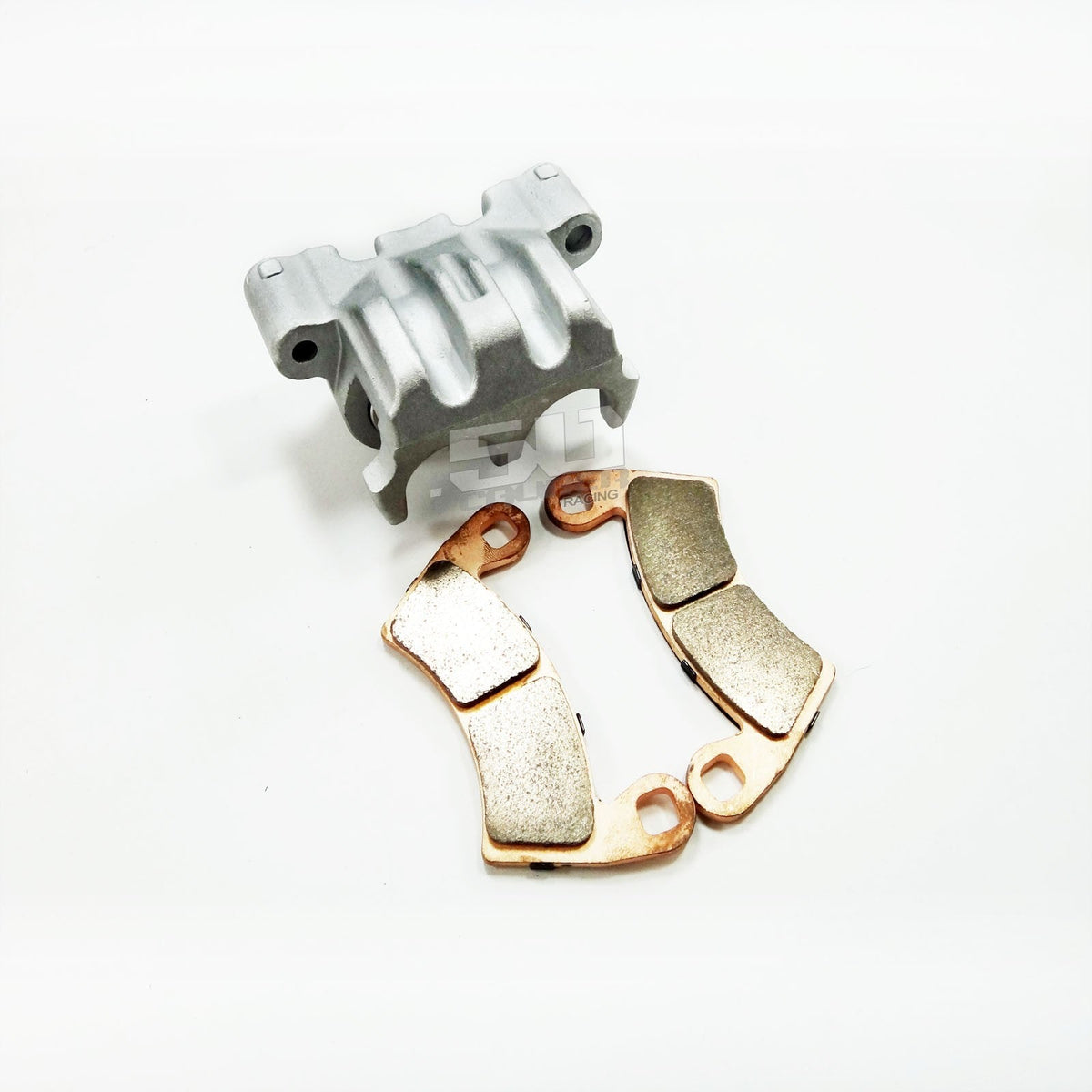 Replacement Dual Piston Brake Caliper with Pads for Polaris RZR image 4