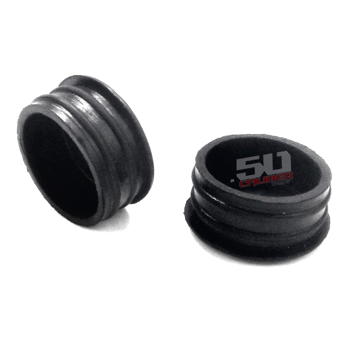 50 Caliber Racing Rubber End Caps - 10 Pack for 1", 1.25", and 1.5" Tubing (Roll Cage, Fence, Roll Bar)