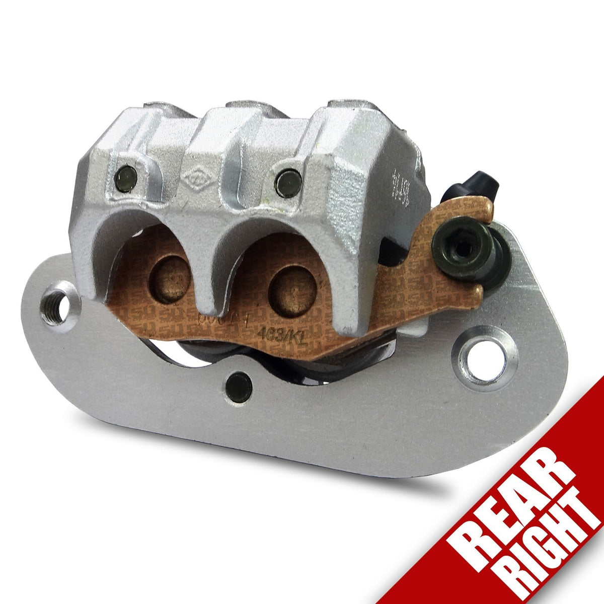 Yamaha Rhino YXR 700 Rear Brake Caliper with Pads & Bracket image 3