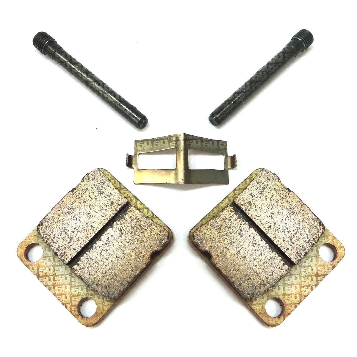 Front Brake Caliper Assembly with Pads - Yamaha Grizzly & Kodiak image 5