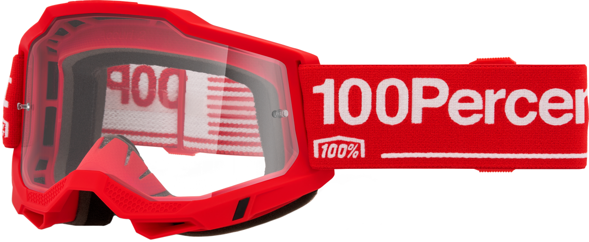 100% Accuri 2 Goggles - Wolg Clear Lens
