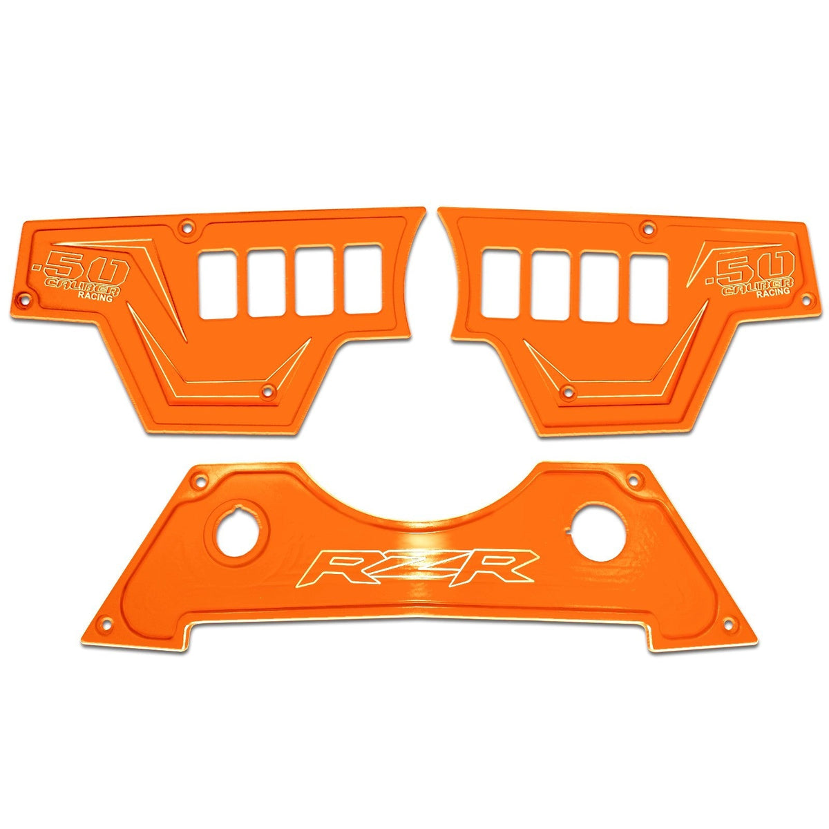 50 Caliber Racing RZR XP1000 8-Switch Billet Aluminum Dash Panel