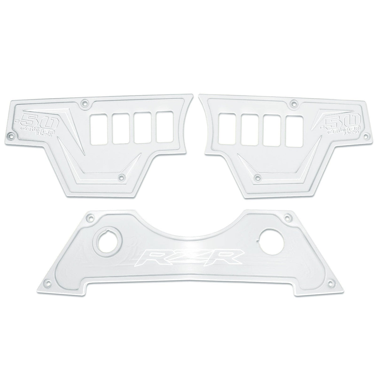 50 Caliber Racing RZR XP1000 8-Switch Billet Aluminum Dash Panel