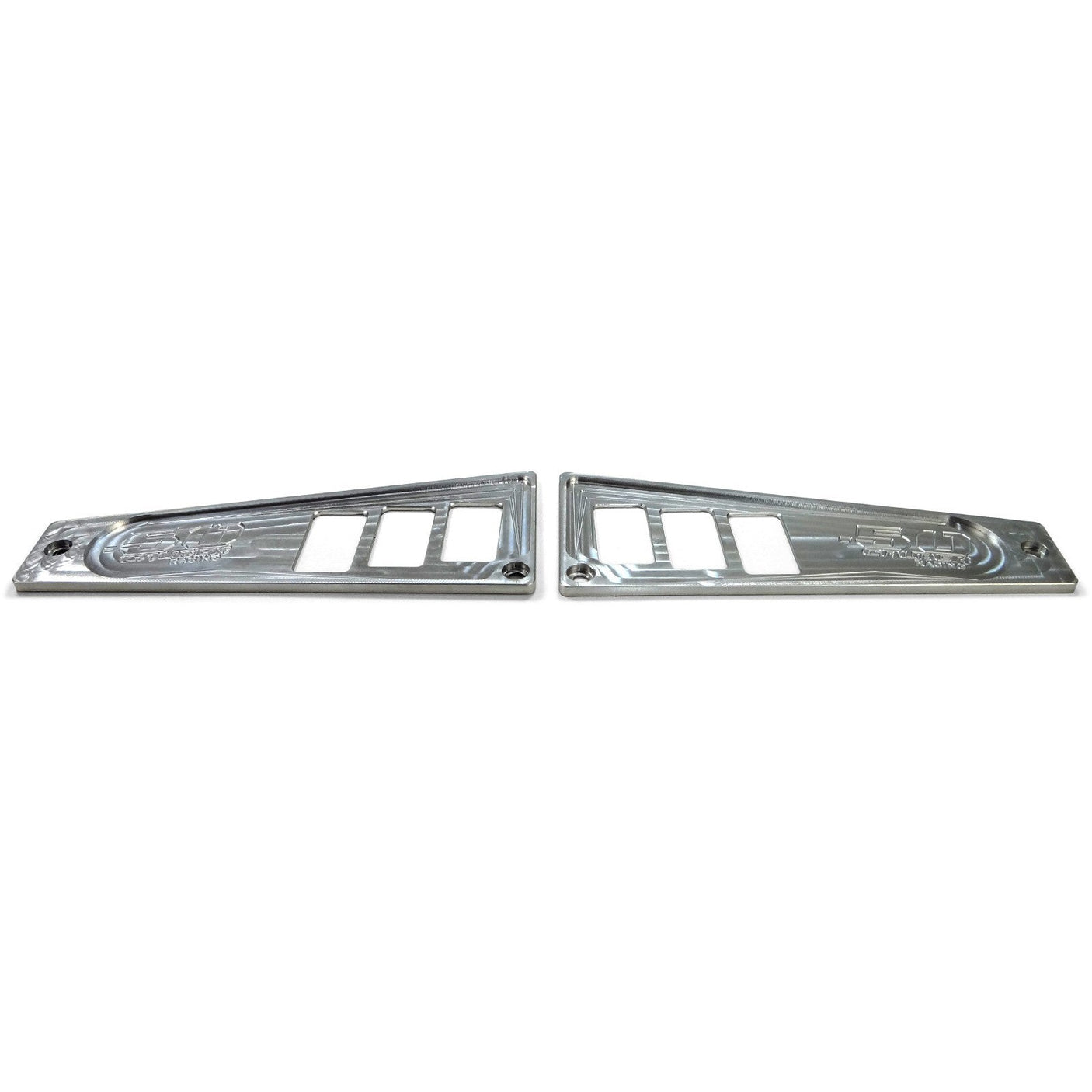 50 Caliber Racing Polaris RZR XP1000 Ride Command 6-Switch CNC Billet Dash Panel - Multiple Colors + Optional Switches (
