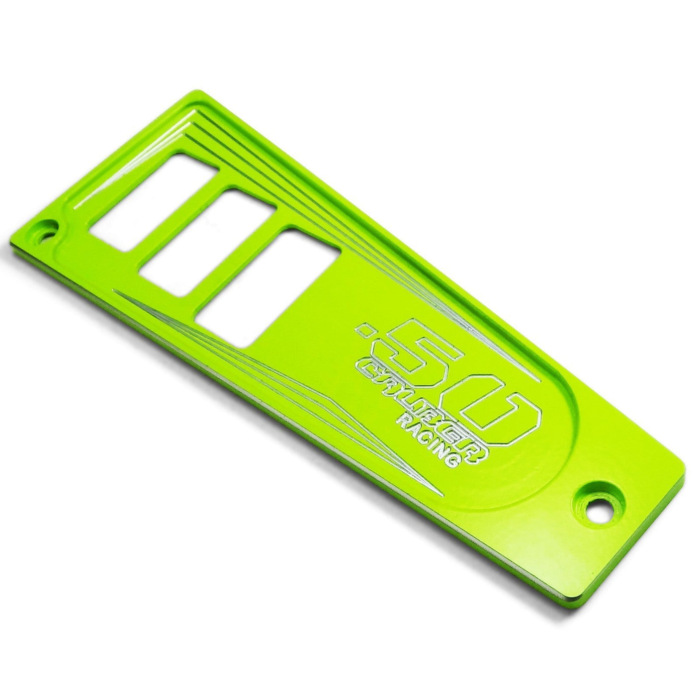 50 Caliber Racing Polaris RZR XP1000 Ride Command 6-Switch CNC Billet Dash Panel - Multiple Colors + Optional Switches (