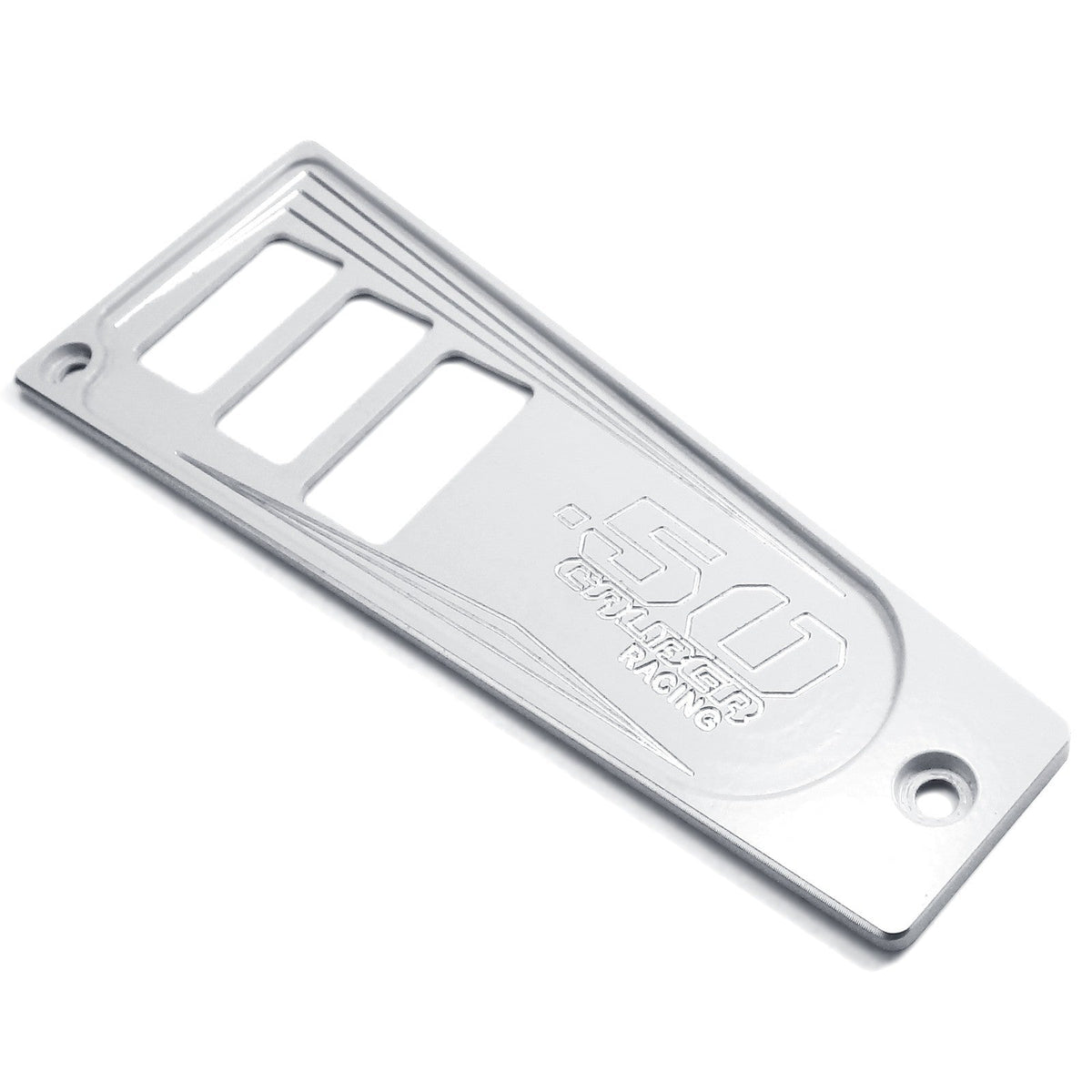 50 Caliber Racing Polaris RZR XP1000 Ride Command 6-Switch CNC Billet Dash Panel - Multiple Colors + Optional Switches (