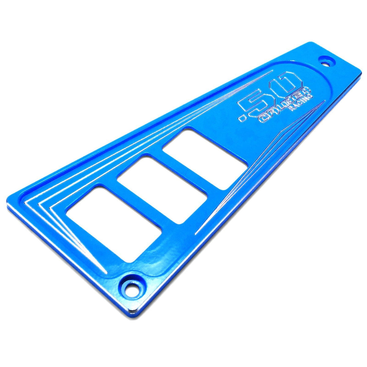 50 Caliber Racing Polaris RZR XP1000 Ride Command 6-Switch CNC Billet Dash Panel - Multiple Colors + Optional Switches (