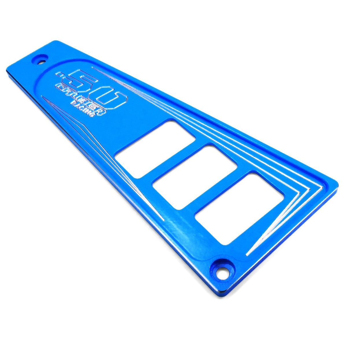50 Caliber Racing Polaris RZR XP1000 Ride Command 6-Switch CNC Billet Dash Panel - Multiple Colors + Optional Switches (