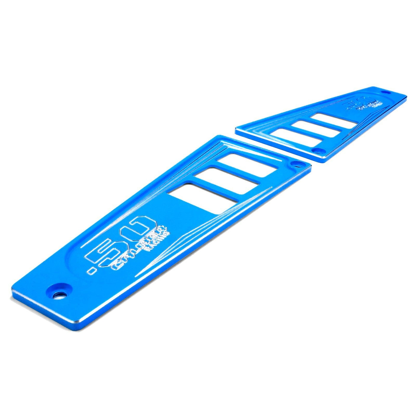 50 Caliber Racing Polaris RZR XP1000 Ride Command 6-Switch CNC Billet Dash Panel - Multiple Colors + Optional Switches (