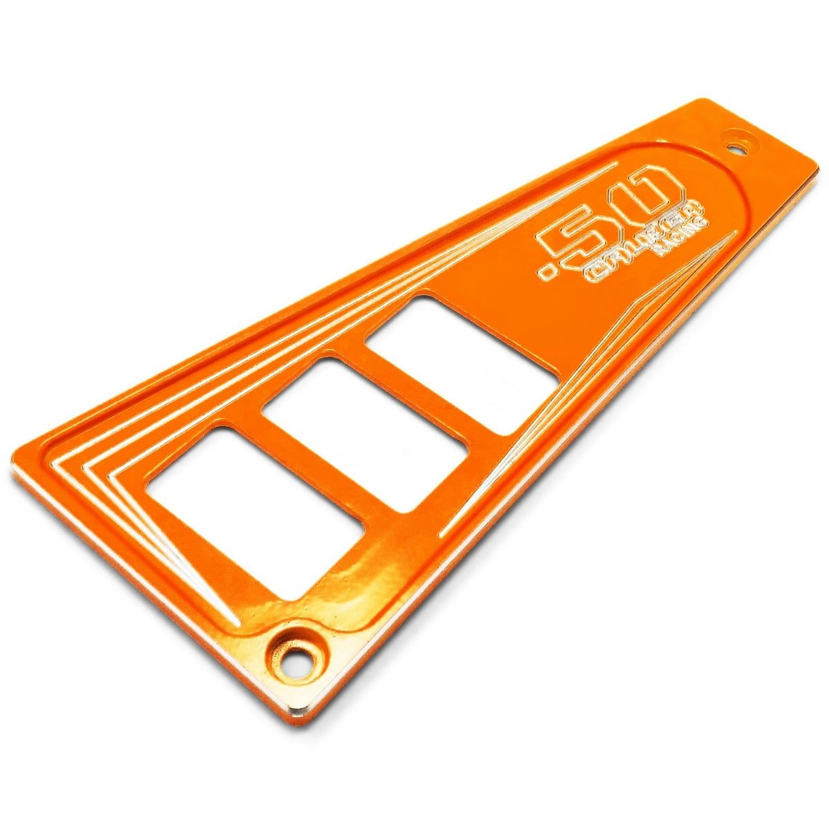 Polaris RZR XP1000 Ride Command 6-Switch CNC Billet Dash Panel - Multiple Colors + Optional Switches (2017+)