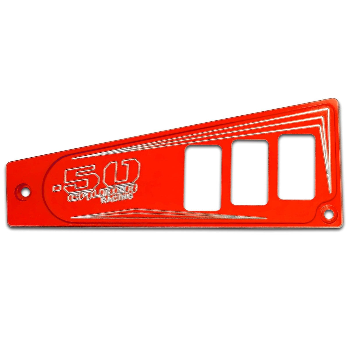 Polaris RZR XP1000 Ride Command 6-Switch CNC Billet Dash Panel - Multiple Colors + Optional Switches (2017+)
