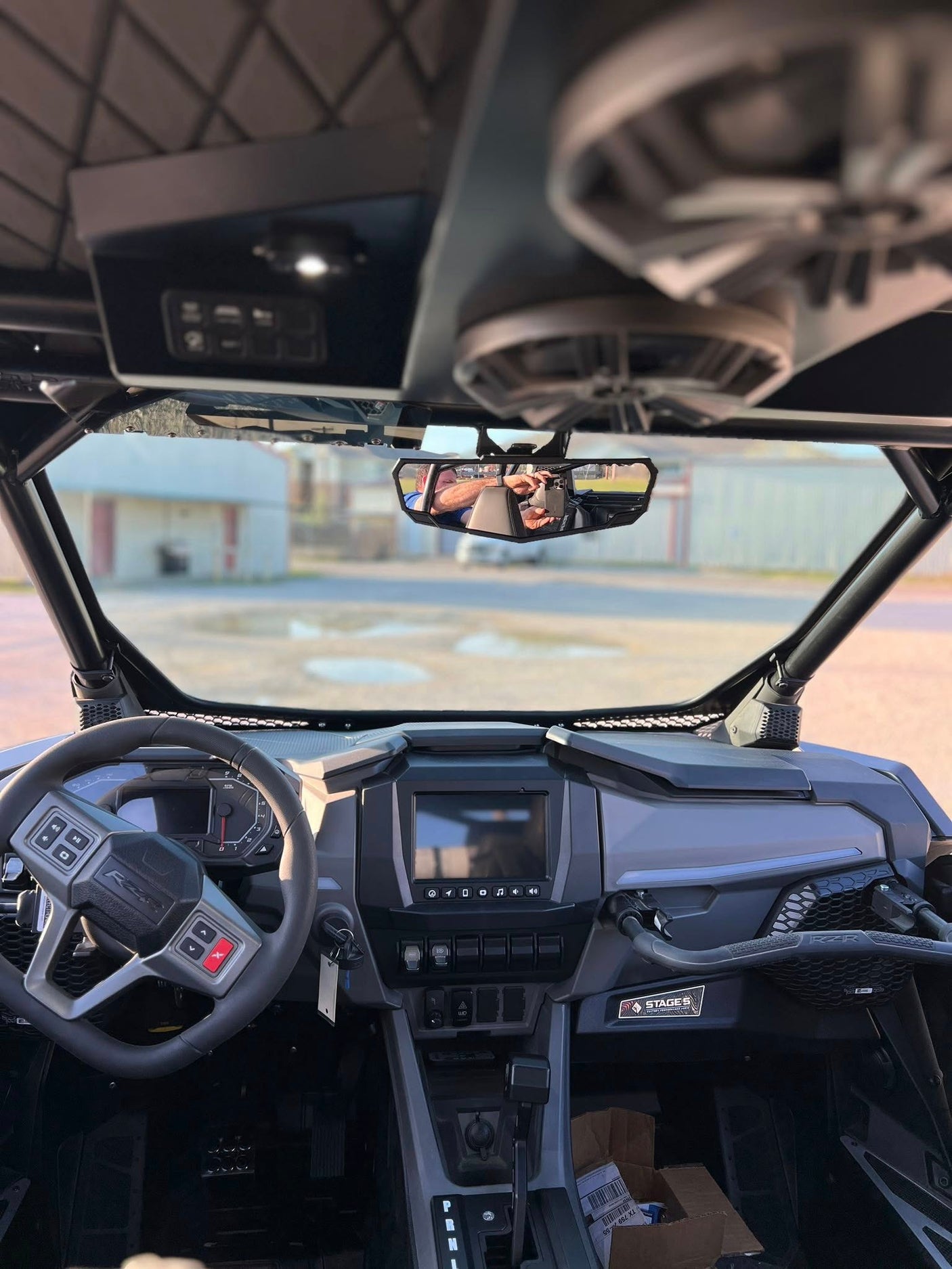 Photo of Moto Armor ABF Fabrication 2025+ Pro Series Full Glass Windshield by Moto Armor - Premium for UTVs / Side by Sides