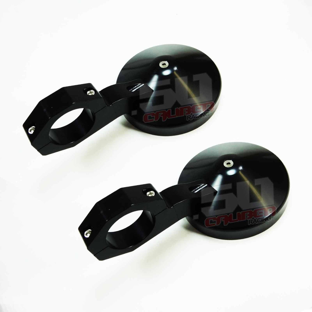 5" CNC Billet Aluminum UTV Mirrors for 1.75" Round Tubing - R1 Industries