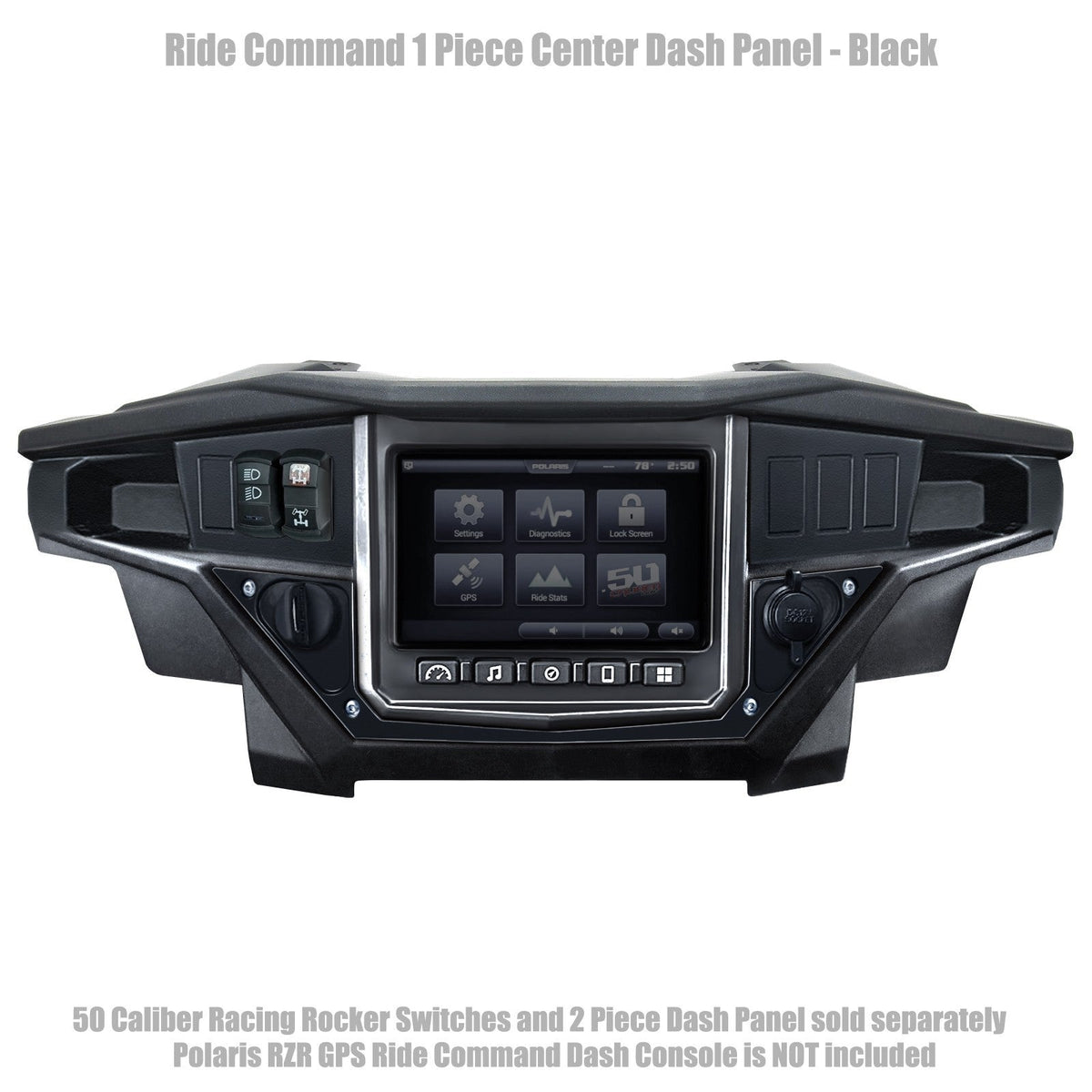 Ride Command XP1000 1 Piece Dash Panel