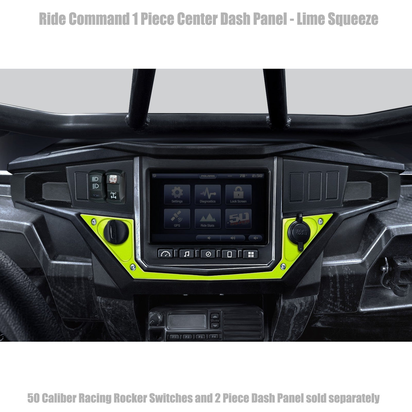 Ride Command XP1000 1 Piece Dash Panel