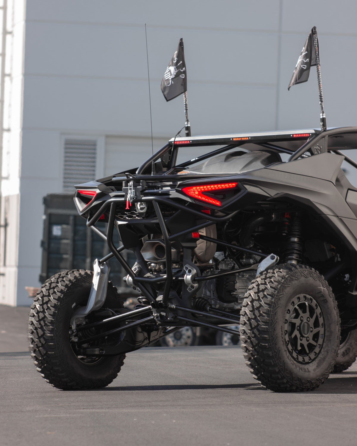 CAN AM MAVERICK R REAR BUMPER