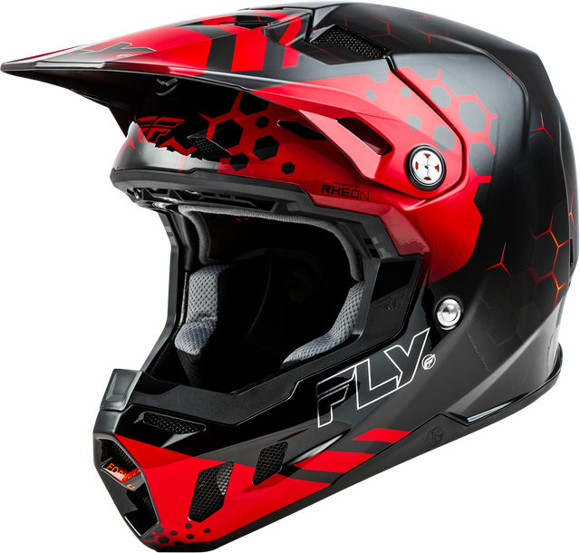 Photo of FLY RACING YOUTH FORMULA CC TEKTONIC HELMET BLACK/RED/ORANGE YL by FLY RACING - Premium Helmets for UTVs / Side by Sides