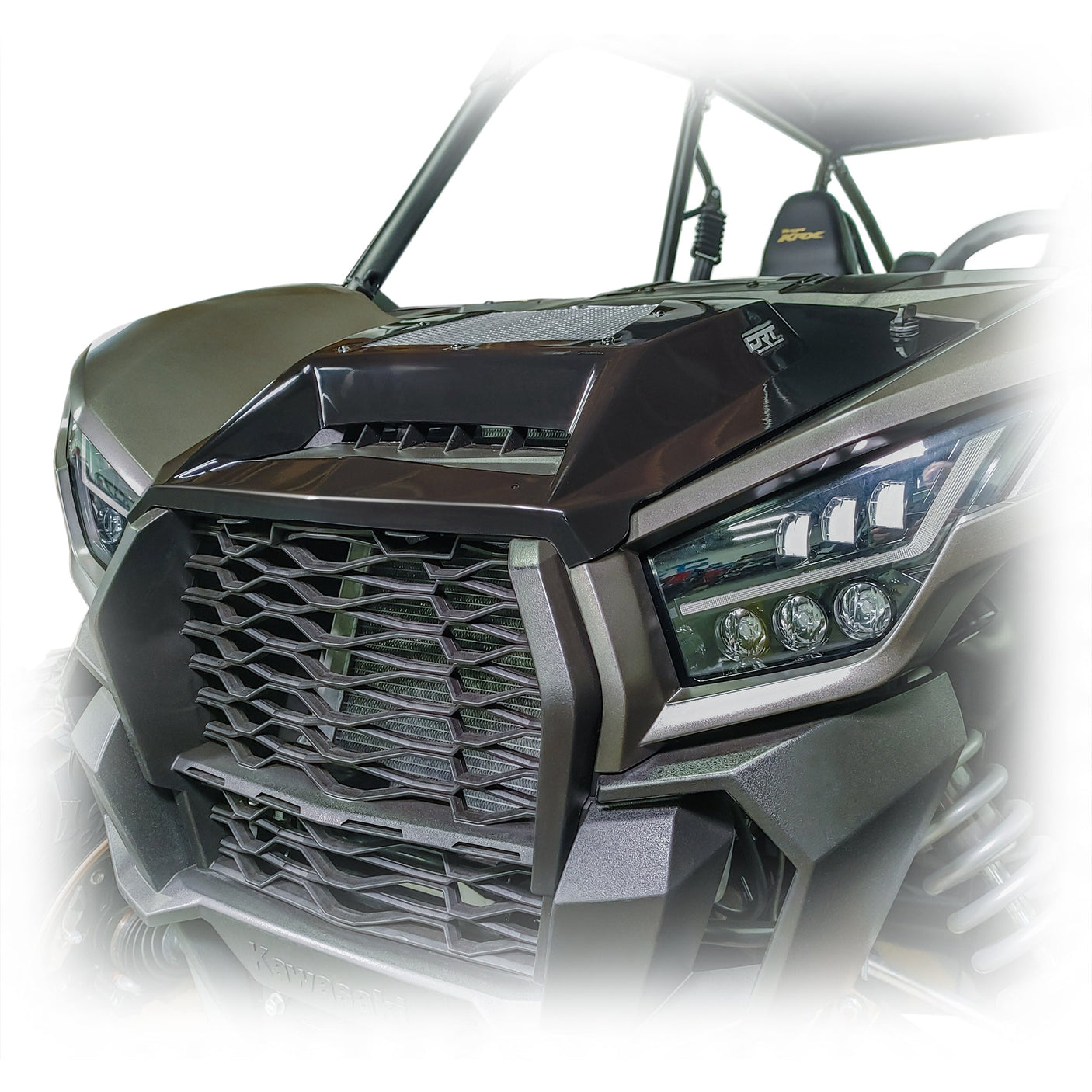 High Impact ABS Vented Hood for Kawasaki Teryx KRX/4 1000 by DRT Motorsports - product image 2