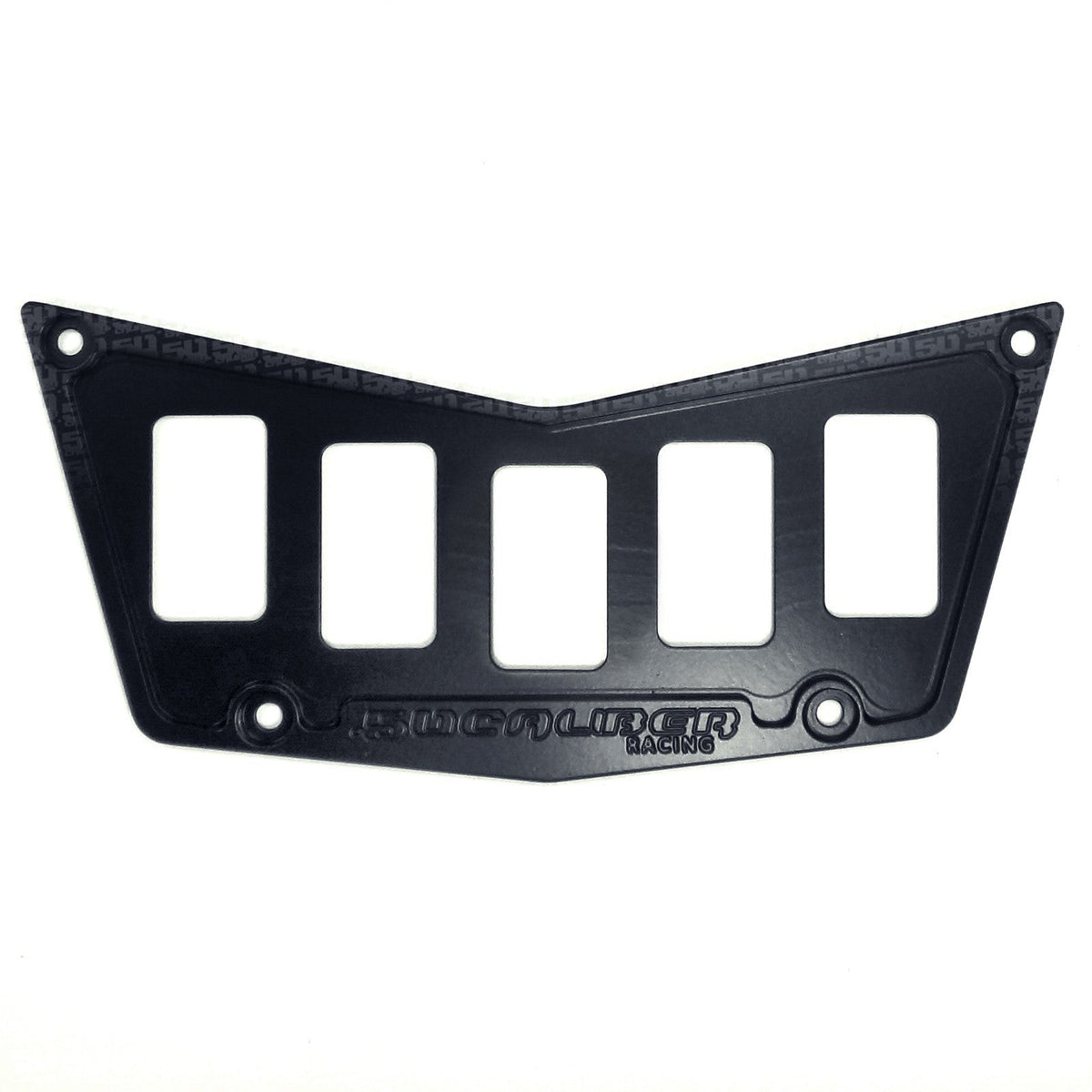 50 Caliber Racing 5 Switch Dash Panel Black - RZR 570, 800, XP 900
