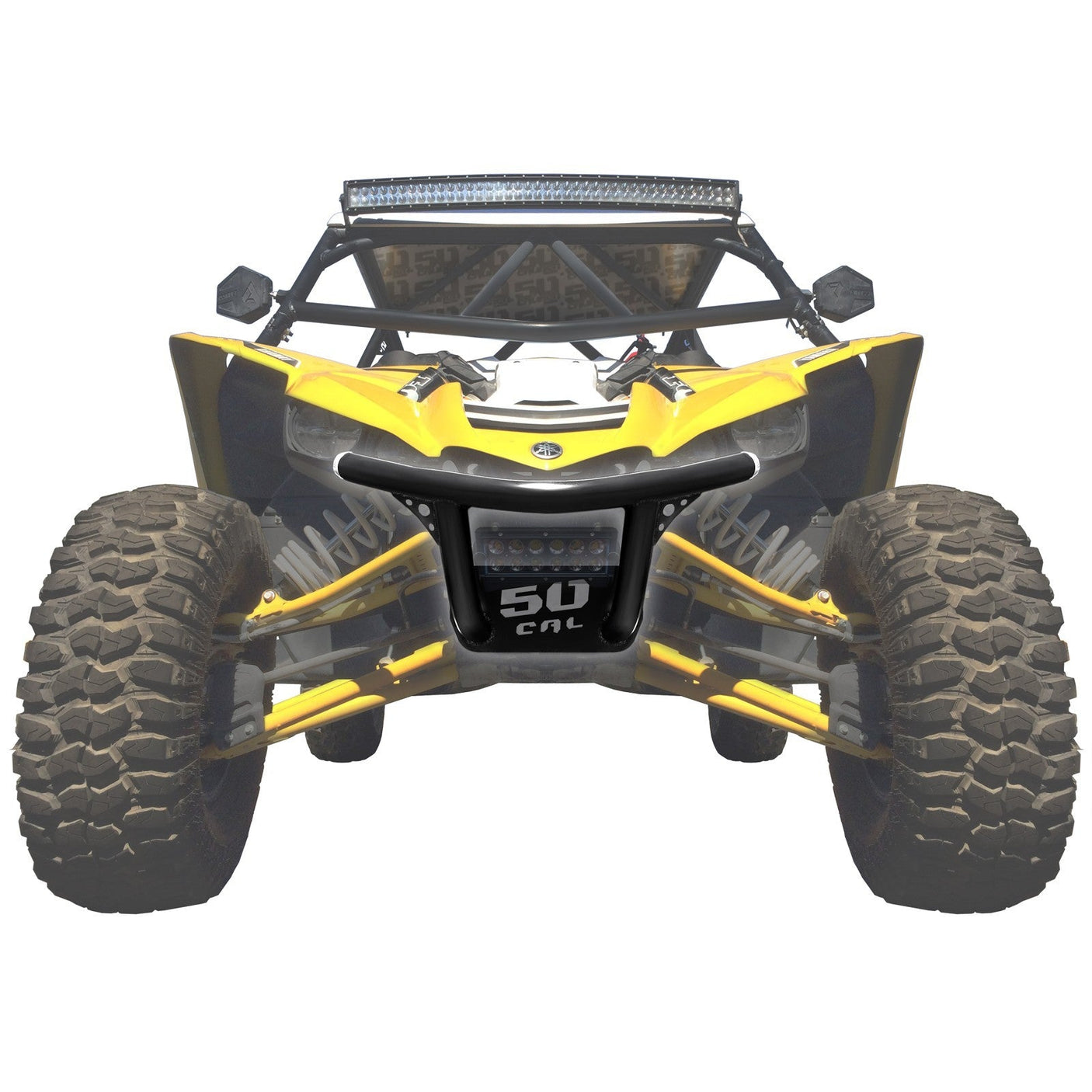 50 Caliber Racing Yamaha YXZ 1000R Custom Front Bumper with Light Bar Mount