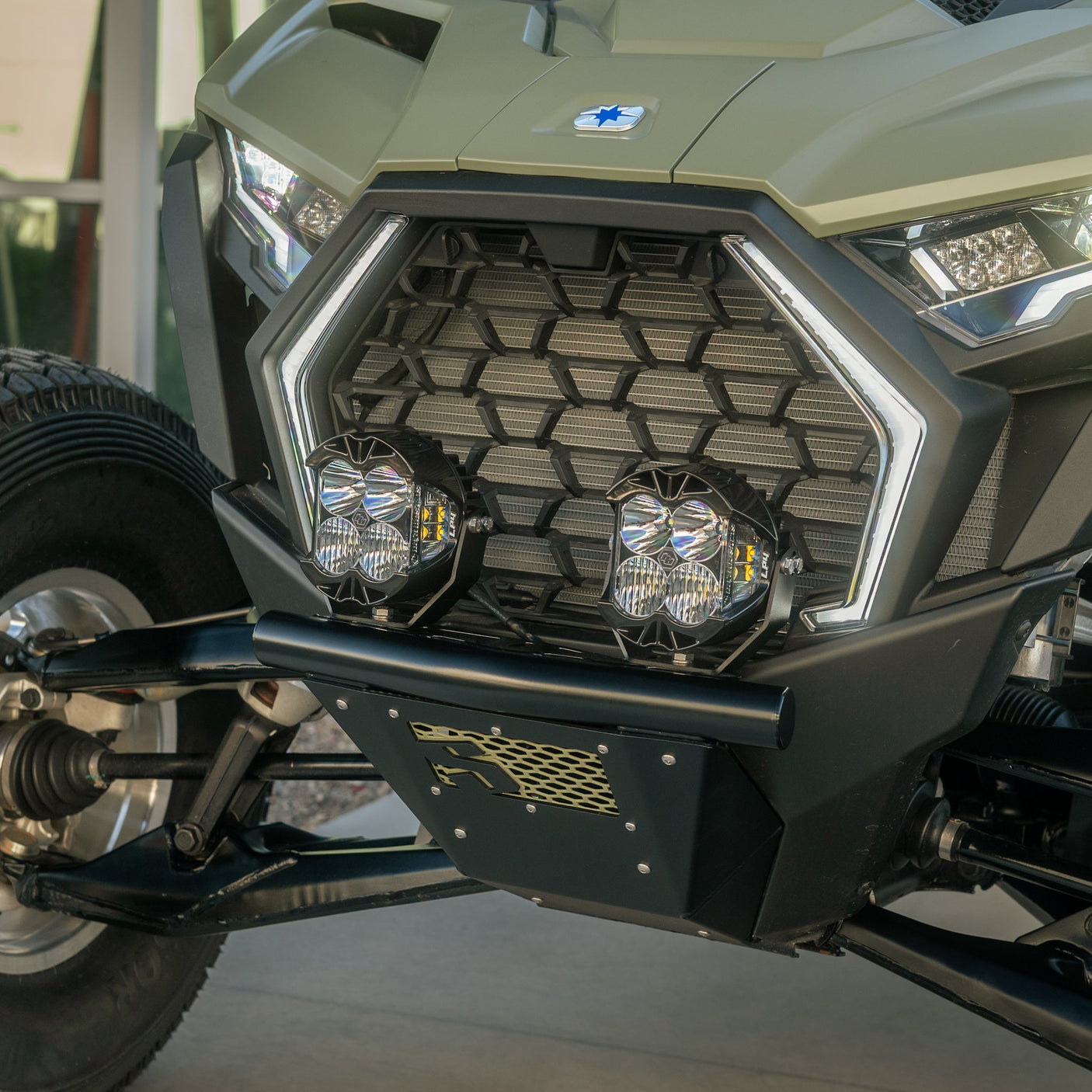 SDR Motorsports Pre-Runner Single Tube Front Bumper for Polaris RZR Pro R / Pro S / Turbo R