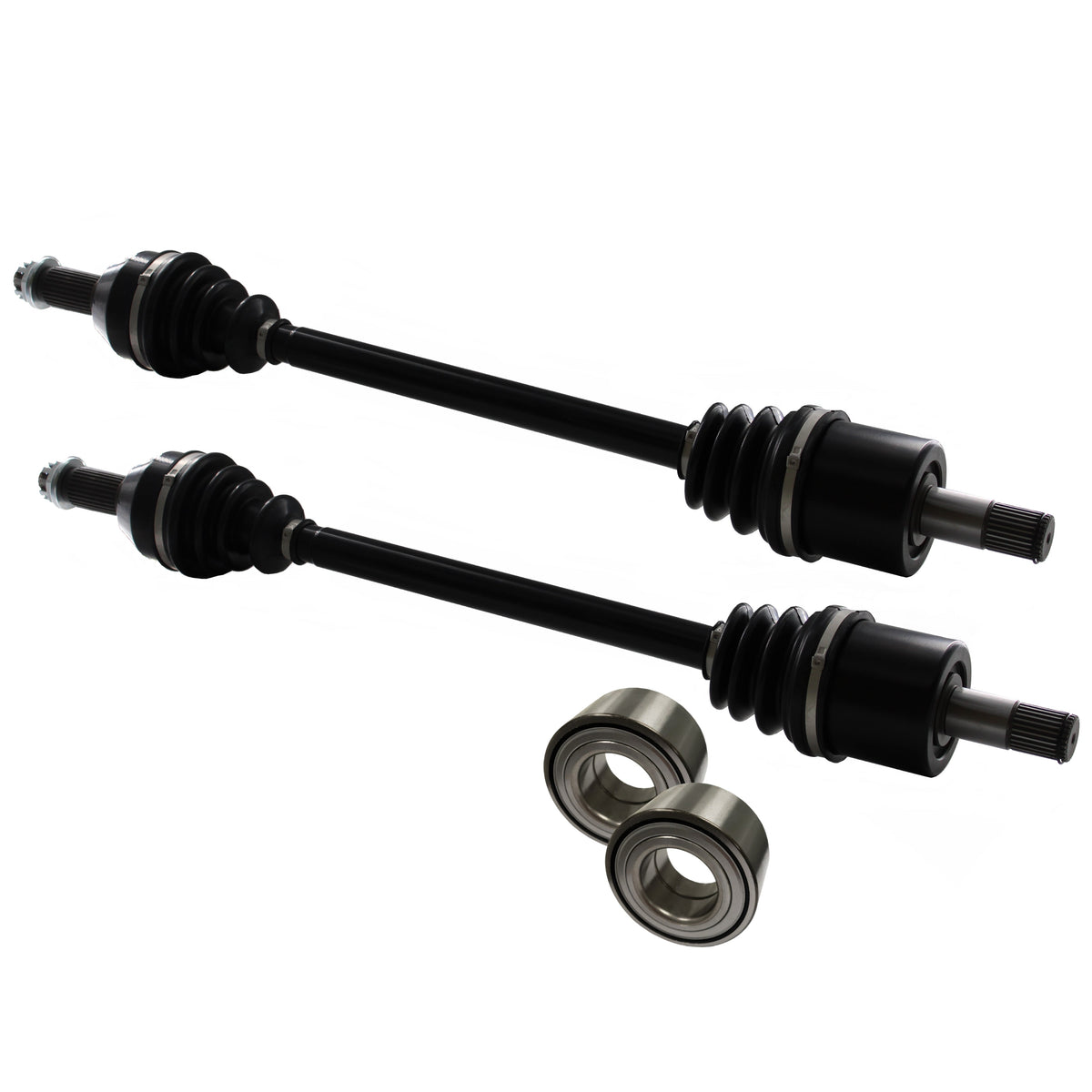 Honda Pioneer 1000 Front Axles and Wheel Bearing Set 2016 - 2021 | 4XPRO - product view 1
