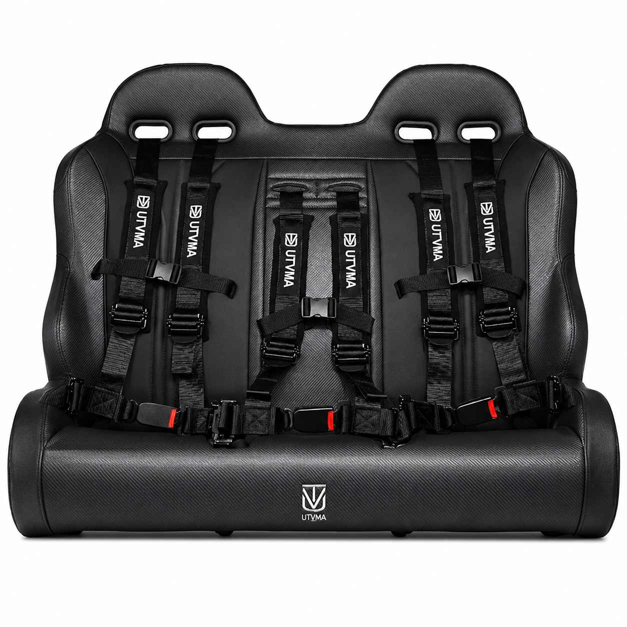 Maverick Sport Max Rear Bench with Harnesses - Comfortable + Safe (2019+)