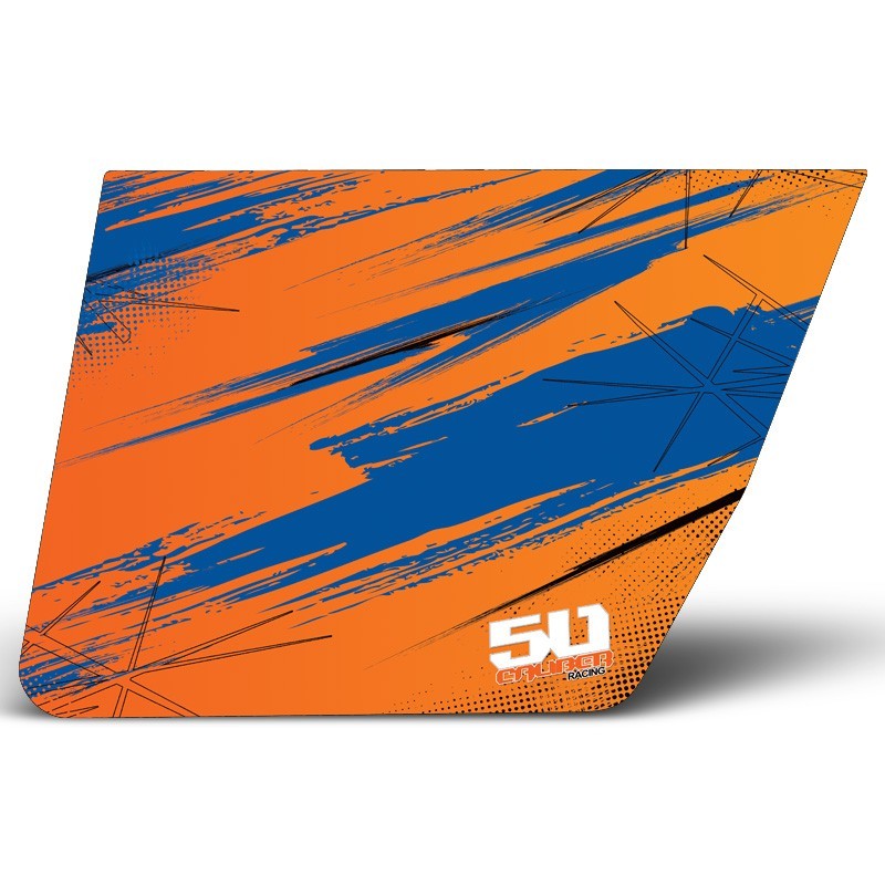 RZR Orange + Blue Madness Graphics Sticker Kit
