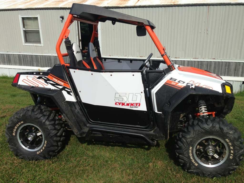 50 Caliber Racing white-panel Polaris RZR doors - view 16