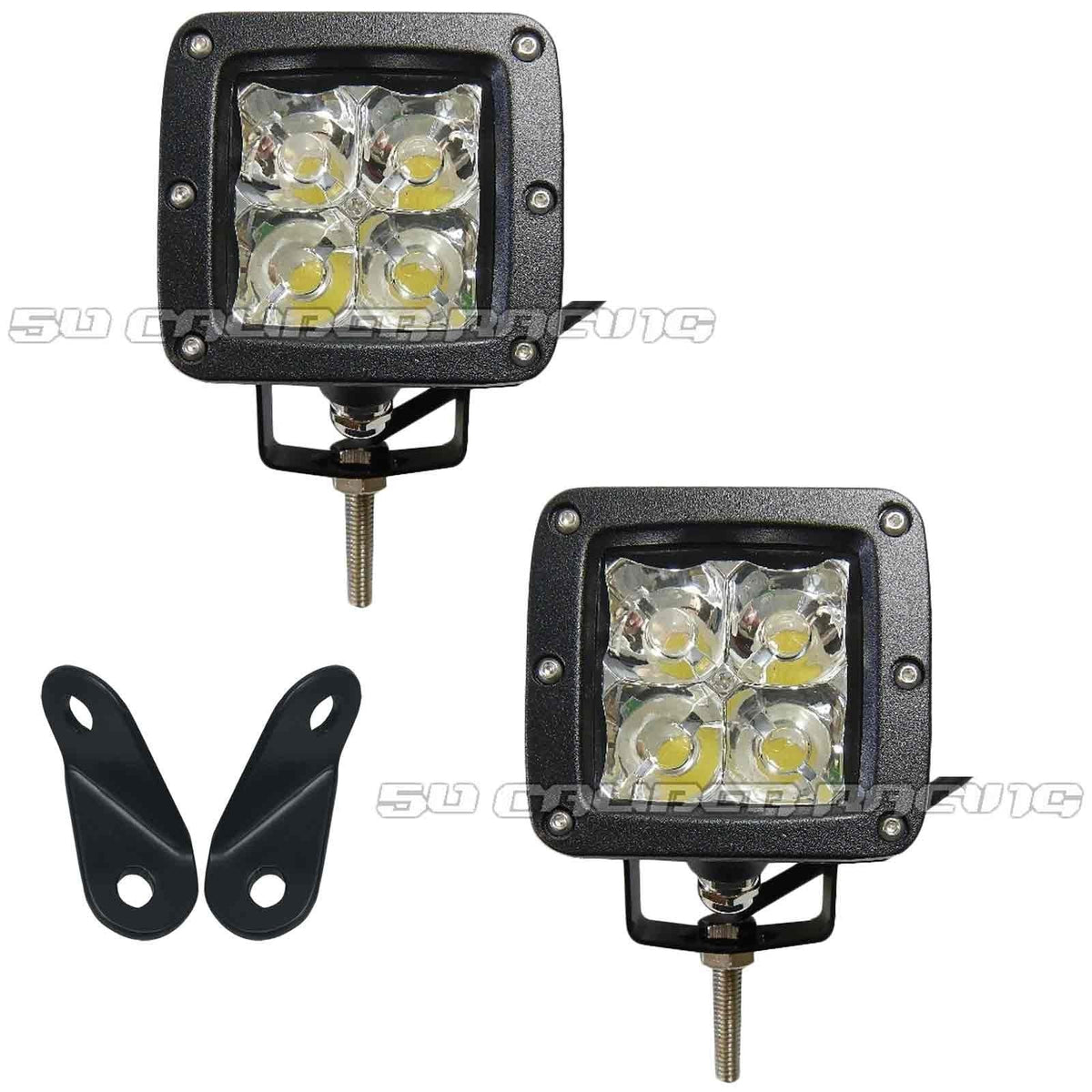 Polaris RZR 170 A-Pillar Pod Light Mount Brackets