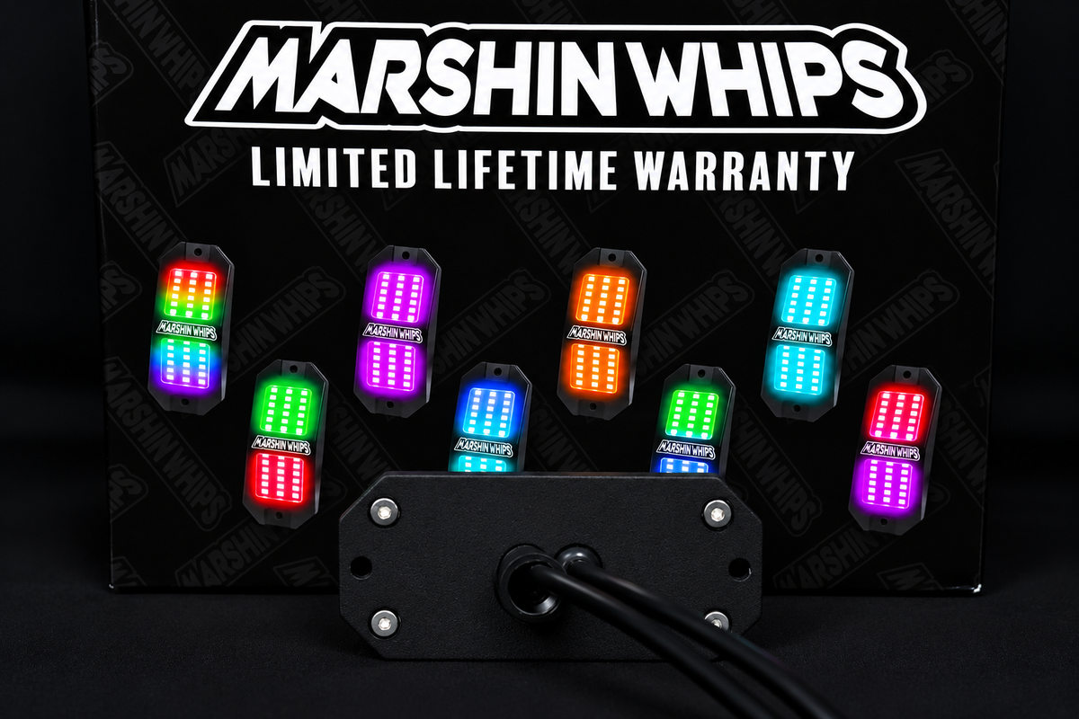 Rosewell X-2 Billet Rocklights x8 (Kit)