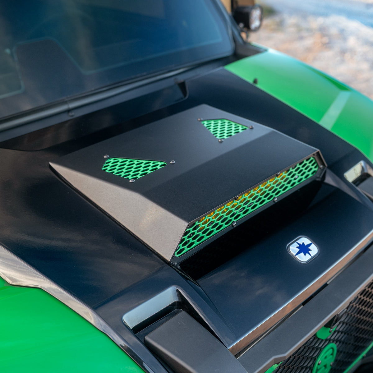 SDR Motorsports Hood with Light Bar Mounts for Polaris Xpedition