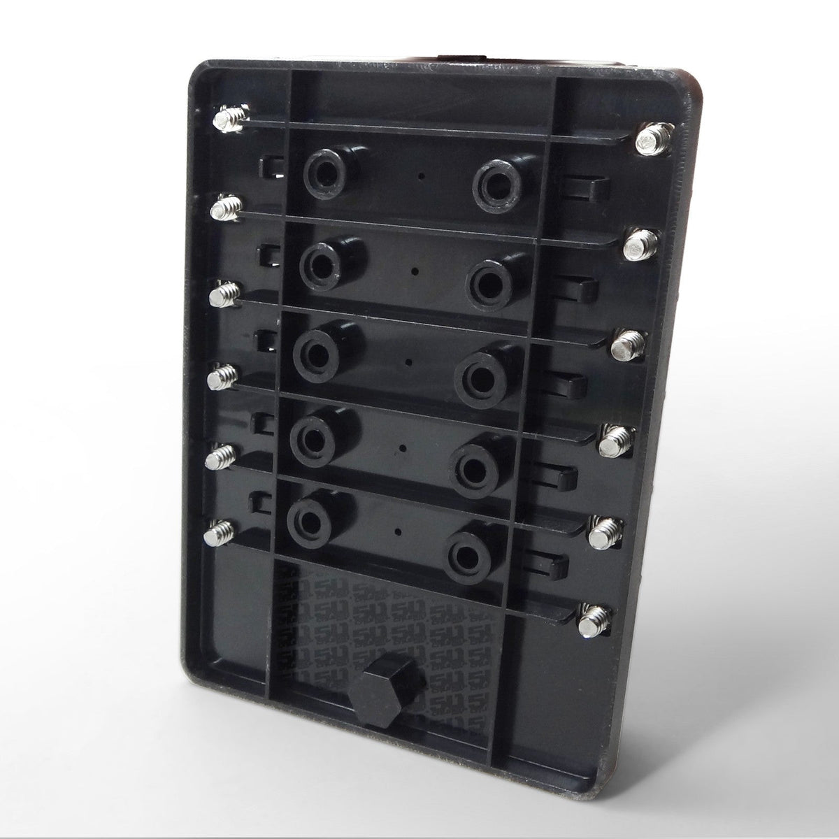 50 Caliber Racing 12 Way Standard LED Circuit Screw Fuse Block