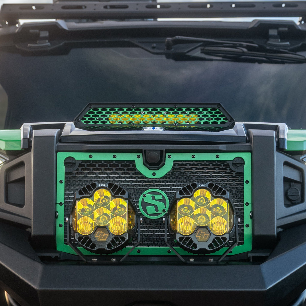SDR Motorsports Hood with Light Bar Mounts for Polaris Xpedition