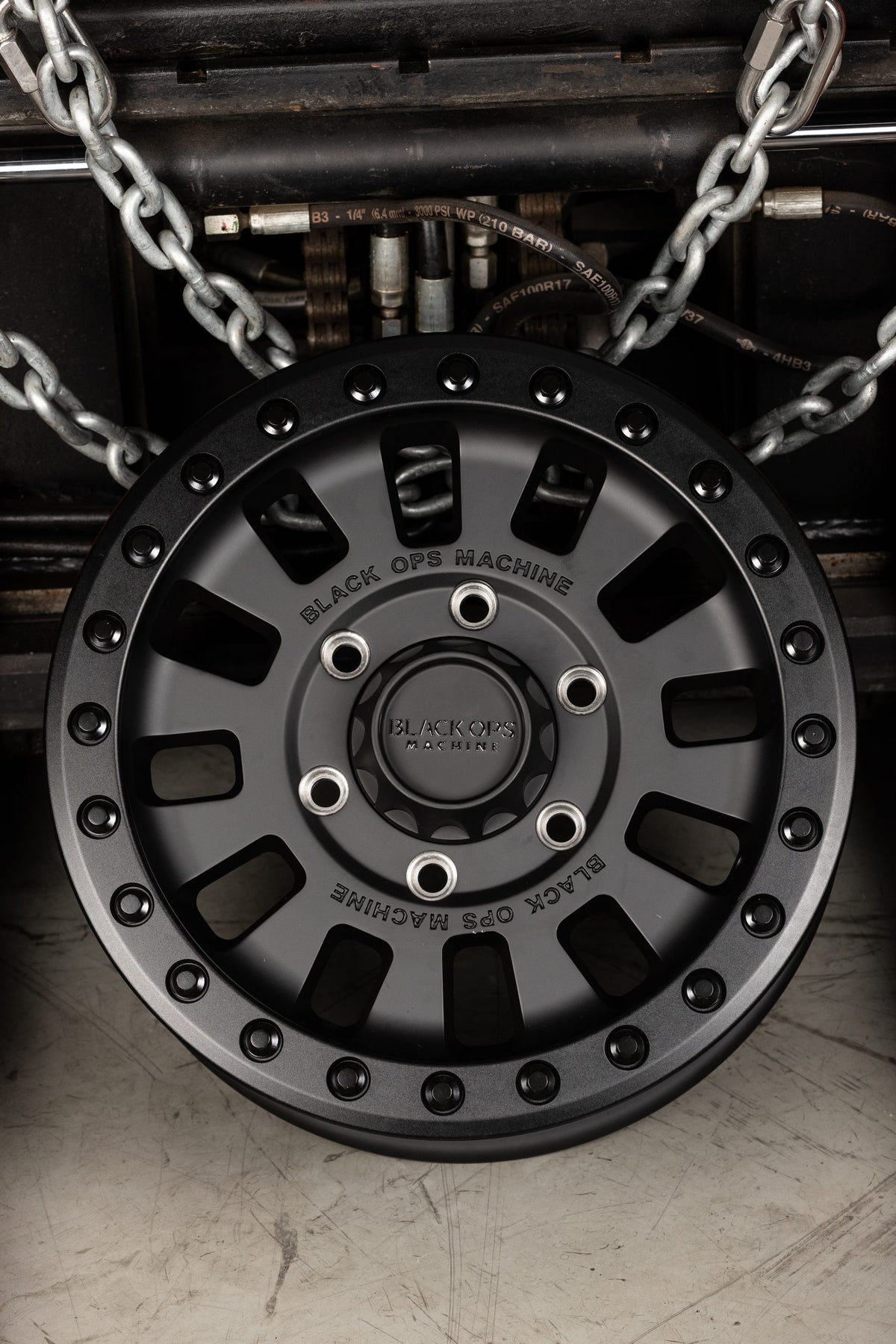 Ballistic Beadlock Wheels 15x7 6x139.7 5+2 Offset for Can-Am Maverick R (Individual)