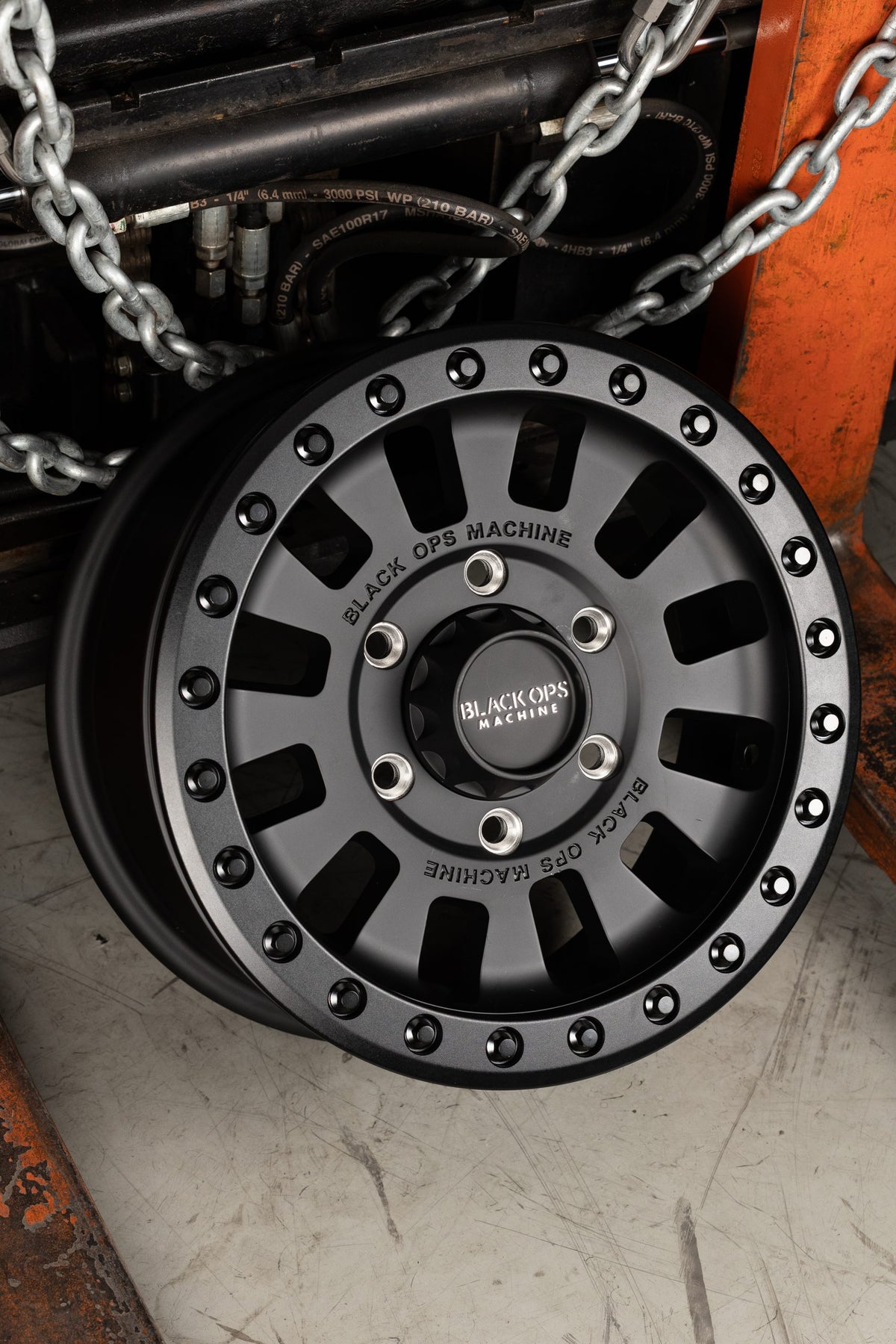 Ballistic Beadlock Wheels 15x7 6x139.7 5+2 Offset for Can-Am Maverick R (Individual)