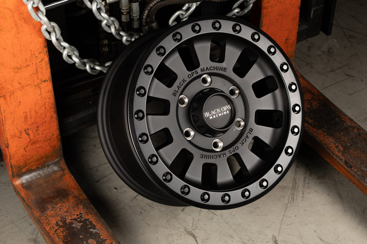 Ballistic Beadlock Wheels 15x7 6x139.7 5+2 Offset for Can-Am Maverick R (Individual)