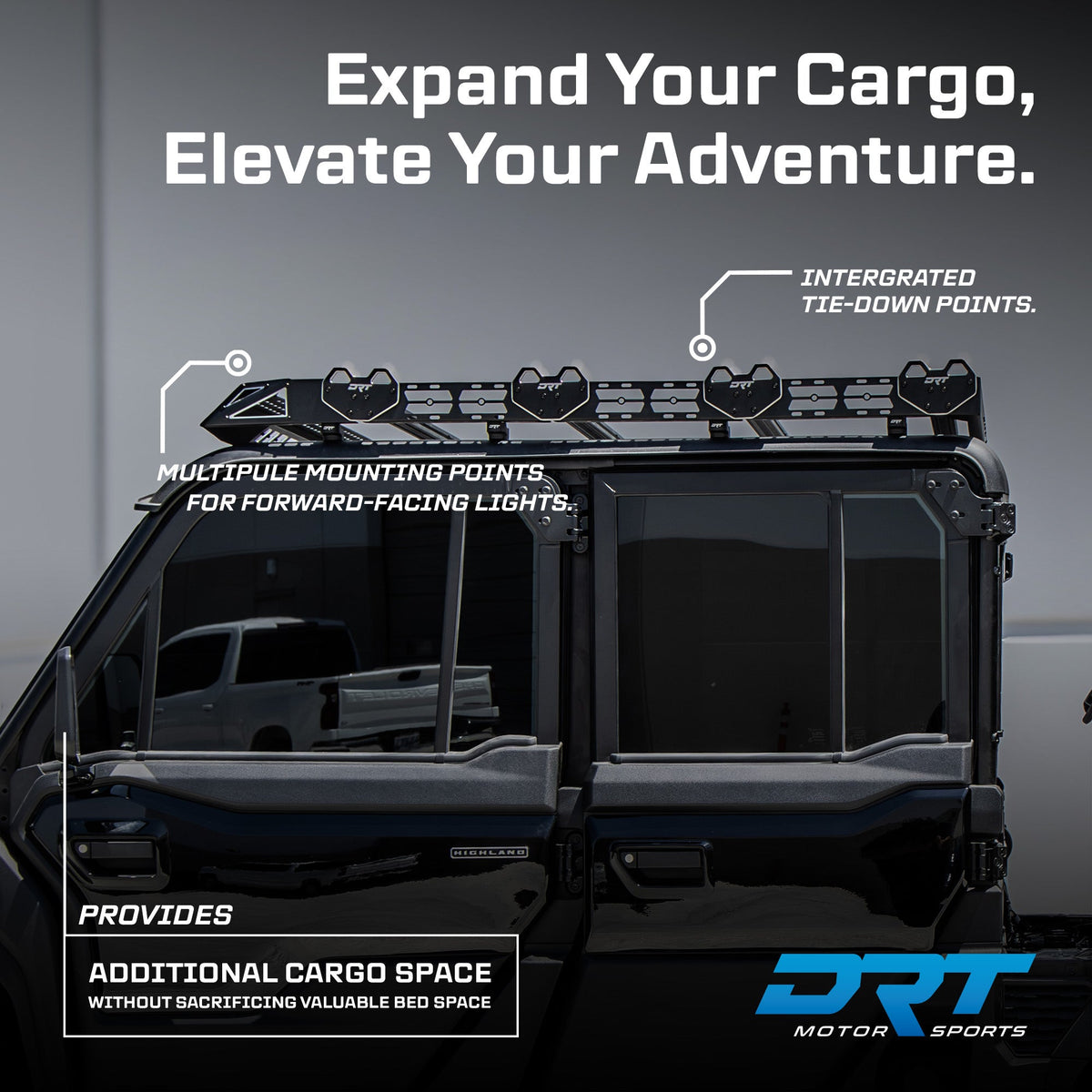 Roof Rack Kit 2025+ CFMoto U10 XL Pro by DRT Motorsports - product image 2