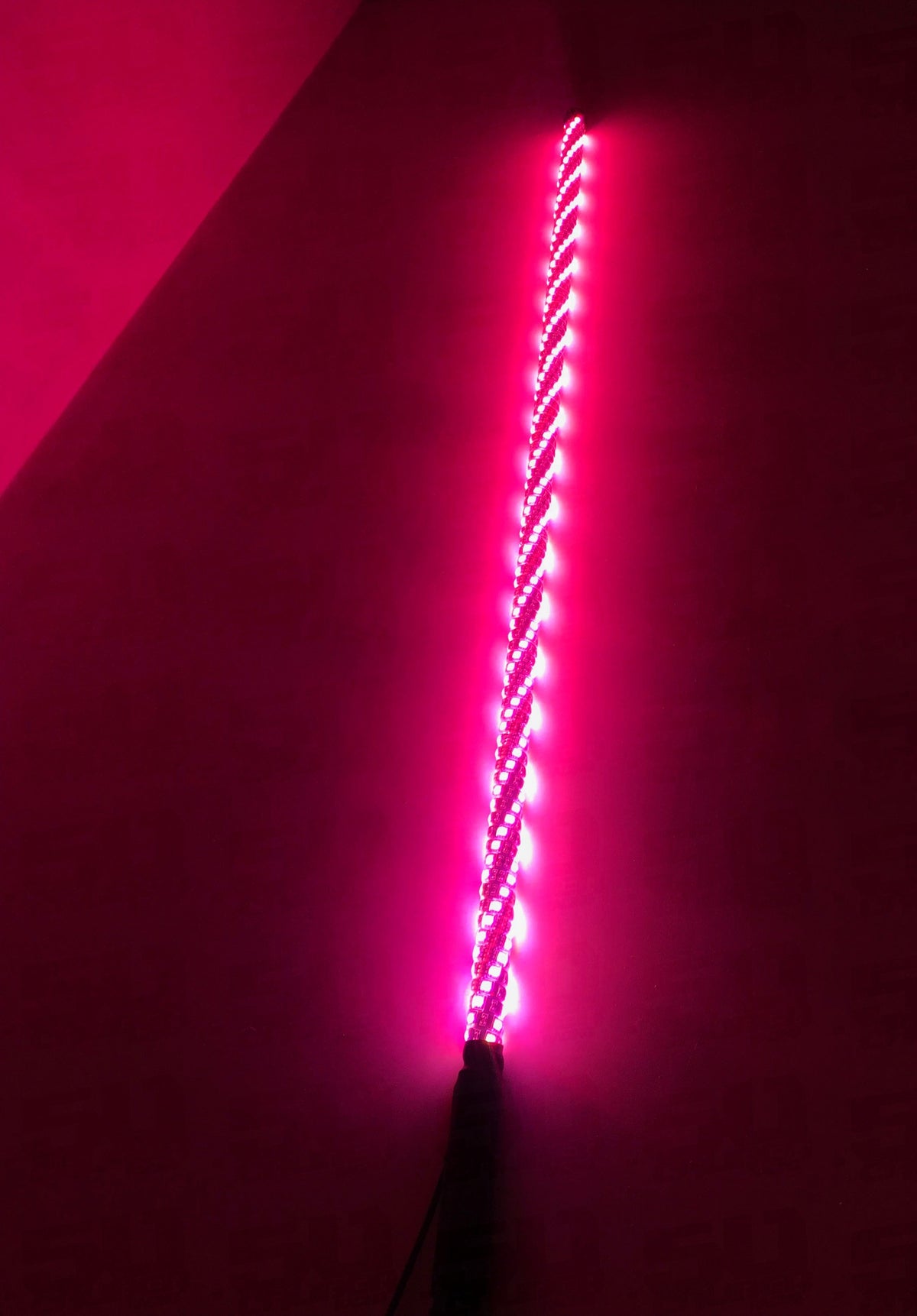 Single 50 Cal LED Lighted Whip with Bluetooth App Control - 50 Caliber Racing image 3