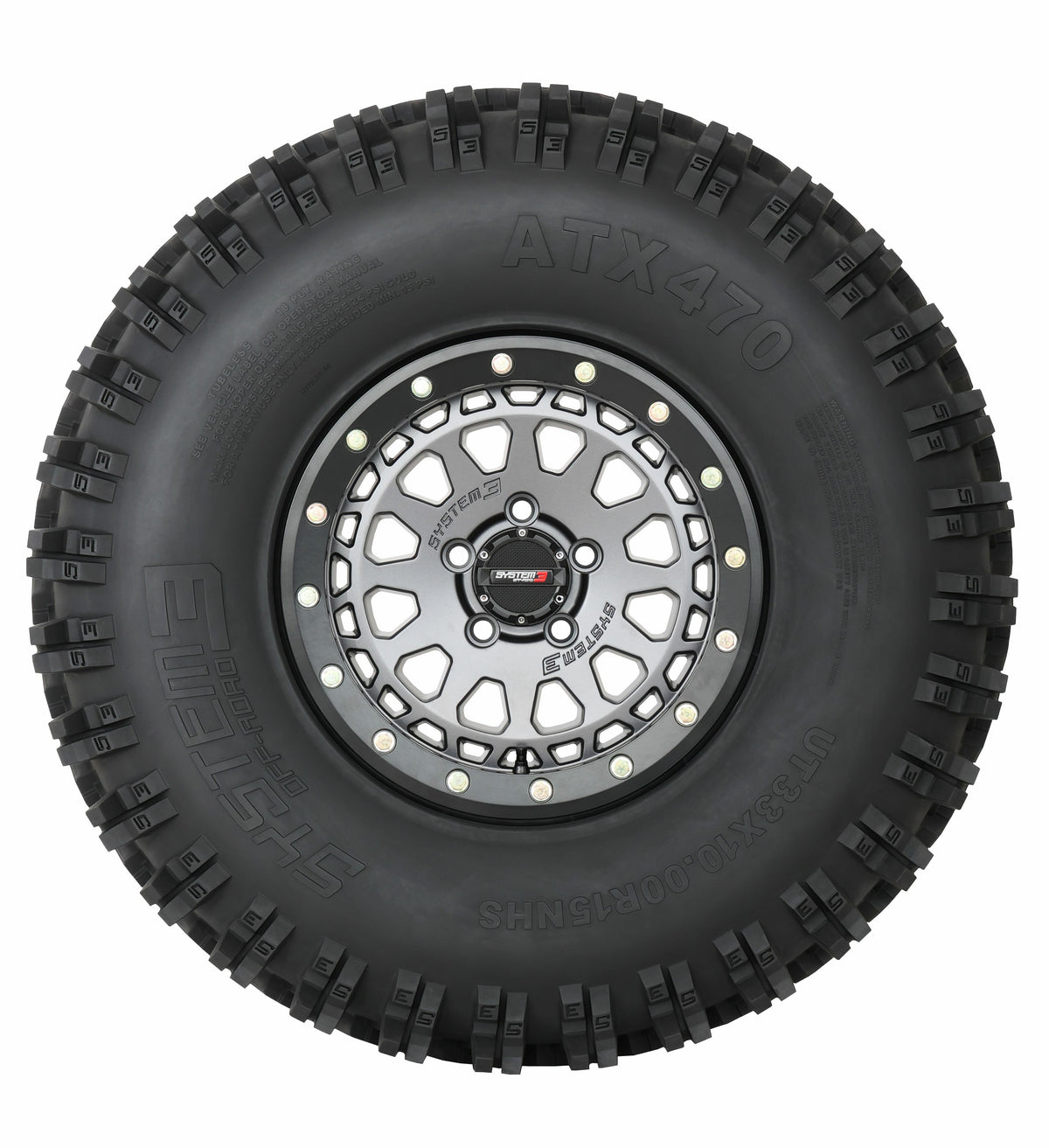 Photo of SYSTEM 3 TIRE ATX470 33X10R15 by SYSTEM 3 - Premium Tires for UTVs / Side by Sides