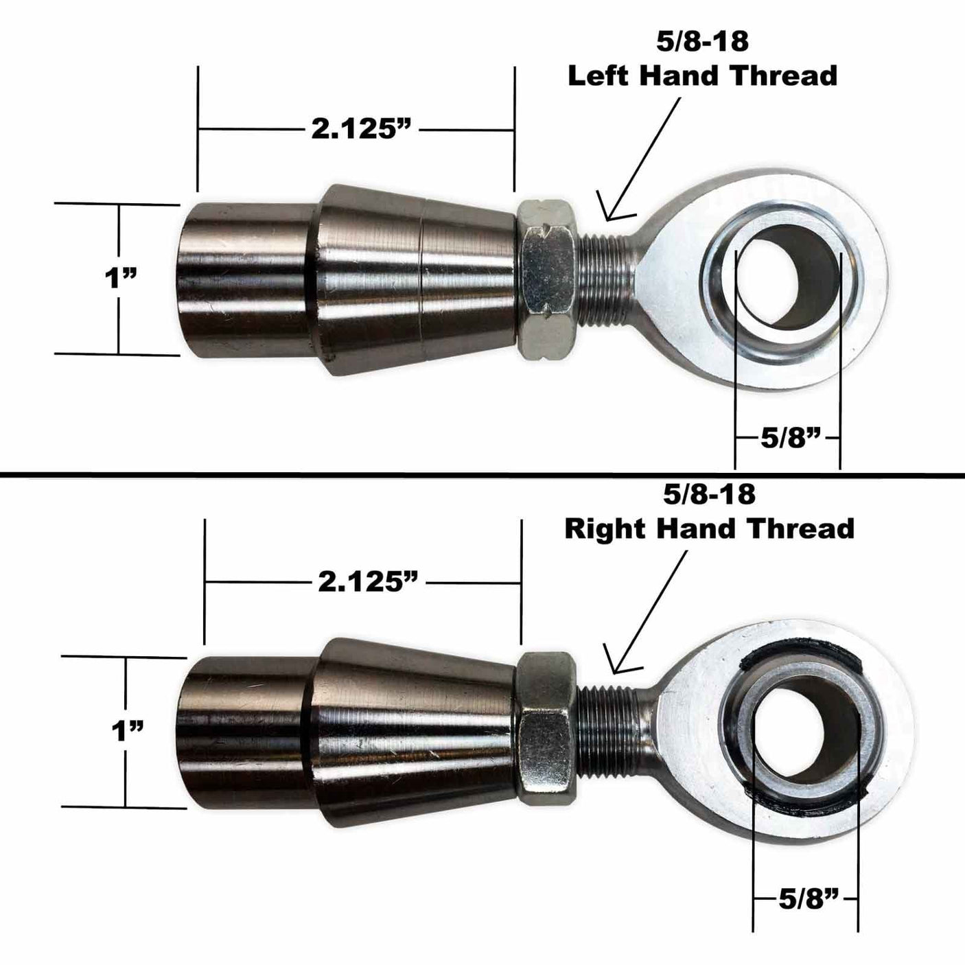 Panhard Bar Fab Kit - 5/8 Chromoly Heim - 1.25 OD Tubing